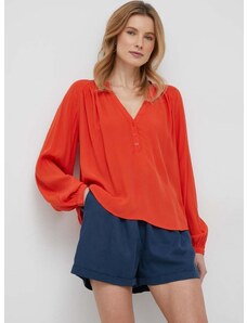 Majica United Colors of Benetton ženska, oranžna barva