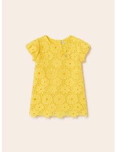 Otroška obleka Mayoral rumena barva