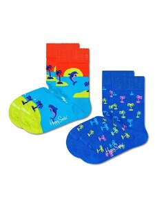 Otroške nogavice Happy Socks Kids Sunset 2-pack