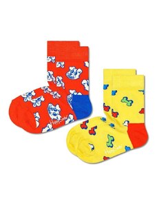 Otroške nogavice Happy Socks Kids Dog & Bone 2-pack