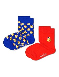 Otroške nogavice Happy Socks Kids Rubberduck 2-pack