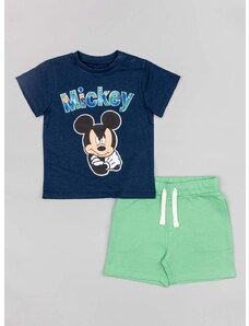 Otroški bombažen komplet zippy x Disney mornarsko modra barva