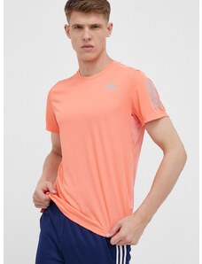 Kratka majica za tek adidas Performance Own The Run oranžna barva