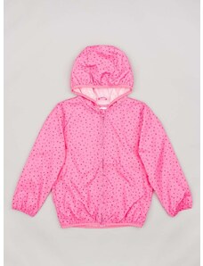 Otroška jakna zippy roza barva