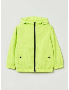 Otroška jakna OVS zelena barva