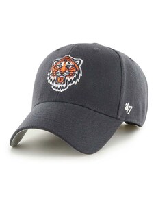Kapa iz mešanice volne 47 brand MLB Detroit Tigers mornarsko modra barva