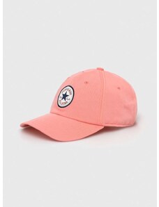 Kapa s šiltom Converse roza barva