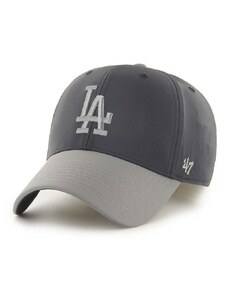 Kapa s šiltom 47 brand MLB Los Angeles Dodgers siva barva