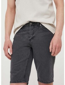 Jeans kratke hlače Lindbergh moški, siva barva