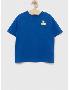 Otroška bombažna kratka majica GAP