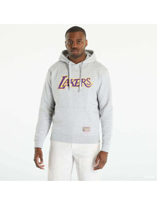Mitchell & Ness NBA Team Logo Hoody Lakers Grey
