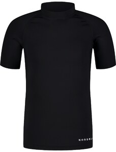 Nordblanc Črna otroška majica z uv zaščito BRINY