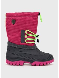 Otroške snežke CMP Kids Ahto Wp Snow Boots roza barva