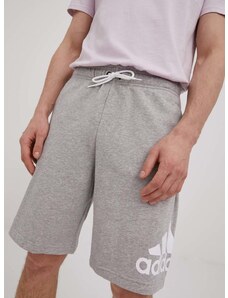 Kratke hlače adidas moški, siva barva