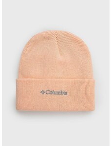 Otroška kapa Columbia oranžna barva,