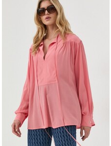 Bluza Victoria Beckham ženska, roza barva