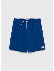Otroške kopalne kratke hlače Abercrombie & Fitch mornarsko modra barva