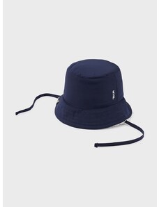 Dvostranski otroški klobuk Mayoral mornarsko modra barva