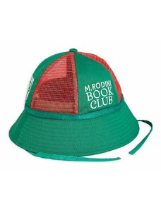 Otroški klobuk Mini Rodini zelena barva