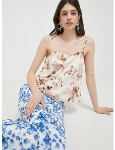 Majica Abercrombie & Fitch ženska, rjava barva