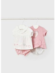 Komplet za dojenčka Mayoral Newborn 2-pack roza barva
