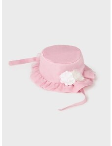Otroški klobuk Mayoral Newborn roza barva