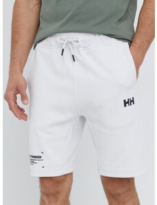 Kratke hlače Helly Hansen moški, bela barva