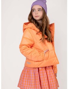 Otroška jakna Coccodrillo oranžna barva