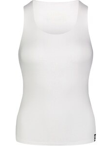 Nordblanc Bela ženska bombažna majica brez rokavo QUIET