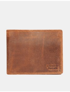 Tošn Moška denarnica Leonardo Verrelli Verst rjava