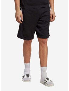 Bombažne kratke hlače adidas Originals Adicolor Classics 3-Stripes Sweat črna barva