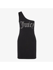 JUICY COUTURE ASYMMETRIC FITTED DRESS WITH DIAMANTE