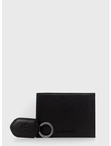 Emporio Armani usnjena denarnica + obsesek za ključe