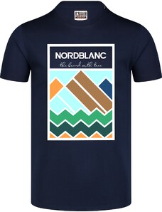 Nordblanc Modra moška bombažna majica COLOUR