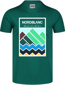 Nordblanc Zelena moška bombažna majica COLOUR