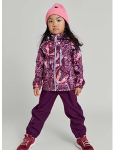 Otroška jakna Reima Vantti vijolična barva