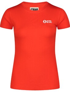 Nordblanc Oranžna ženska majica iz organskega bombaža SUNSHINE