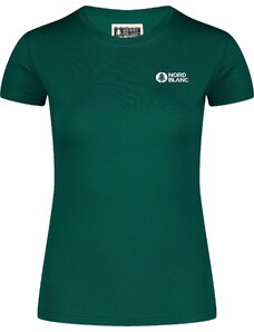 Nordblanc Zelena ženska majica iz organskega bombaža SUNSHINE