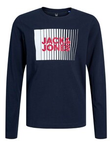 Jack & Jones Junior Majica modra / rdeča / bela