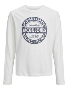 Jack & Jones Junior Majica modra / bela