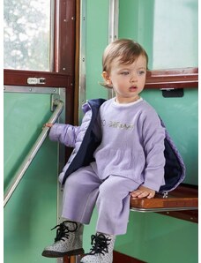 Obleka za dojenčka Birba&Trybeyond vijolična barva,