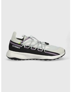 Čevlji adidas TERREX Voyager 21 ženski, siva barva