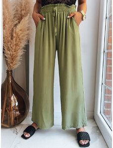 Women's wide trousers ALANDIS olive Dstreet