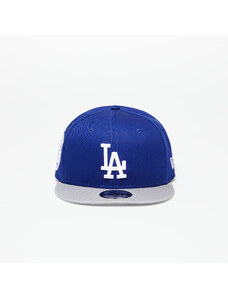 New Era Los Angeles Dodgers Contrast Side Patch 9Fifty Snapback Cap Dark Royal/ Gray