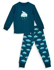 Vesela otroška pižama Dedoles Sleepy puffs (D-K-SW-KP-C-C-1452) 134