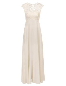 Kraimod Večerna obleka volneno bela