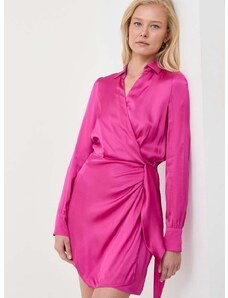 Obleka MAX&Co. roza barva
