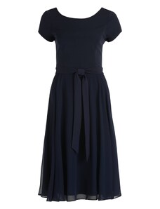 Vera Mont Koktejl obleka temno modra