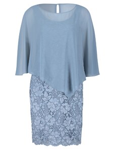 Vera Mont Koktejl obleka svetlo modra