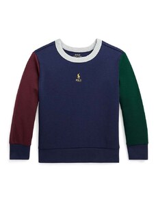 Otroški pulover Polo Ralph Lauren mornarsko modra barva